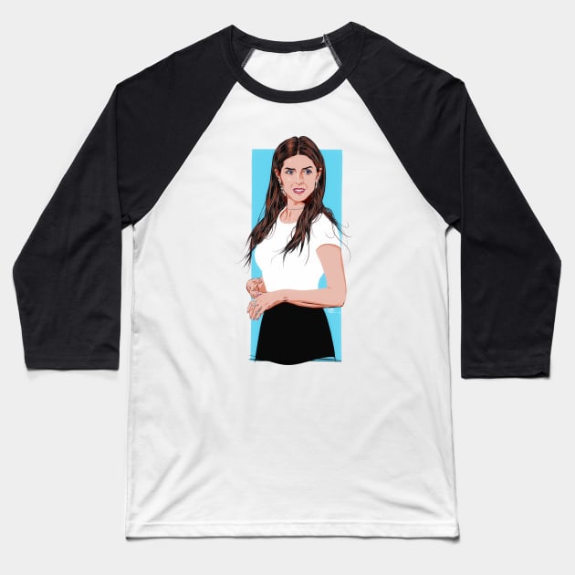 Anna Kendrick - An illustration by Paul Cemmick Baseball T-Shirt by PLAYDIGITAL2020